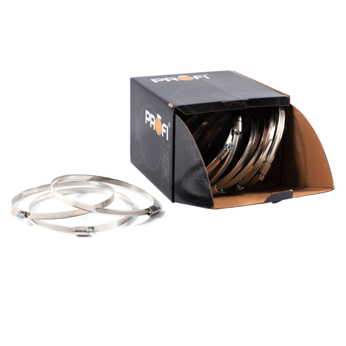 Хомути Profi 120-140/W2, 9мм, 25шт (120-140/W2) дивитися фото №2