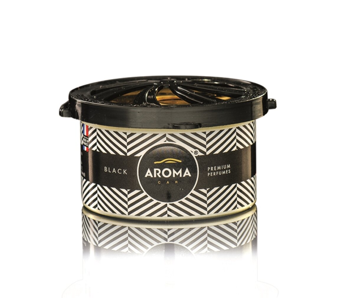 Ароматизатор Aroma Car Prestige Organic Green Tea Black гелевий (92515) дивитися фото №1