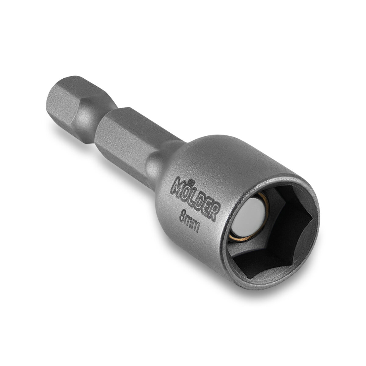 Біта магнітна Molder для покрівельних саморізів H8x45мм 1шт (MT7084501) дивитися фото №2