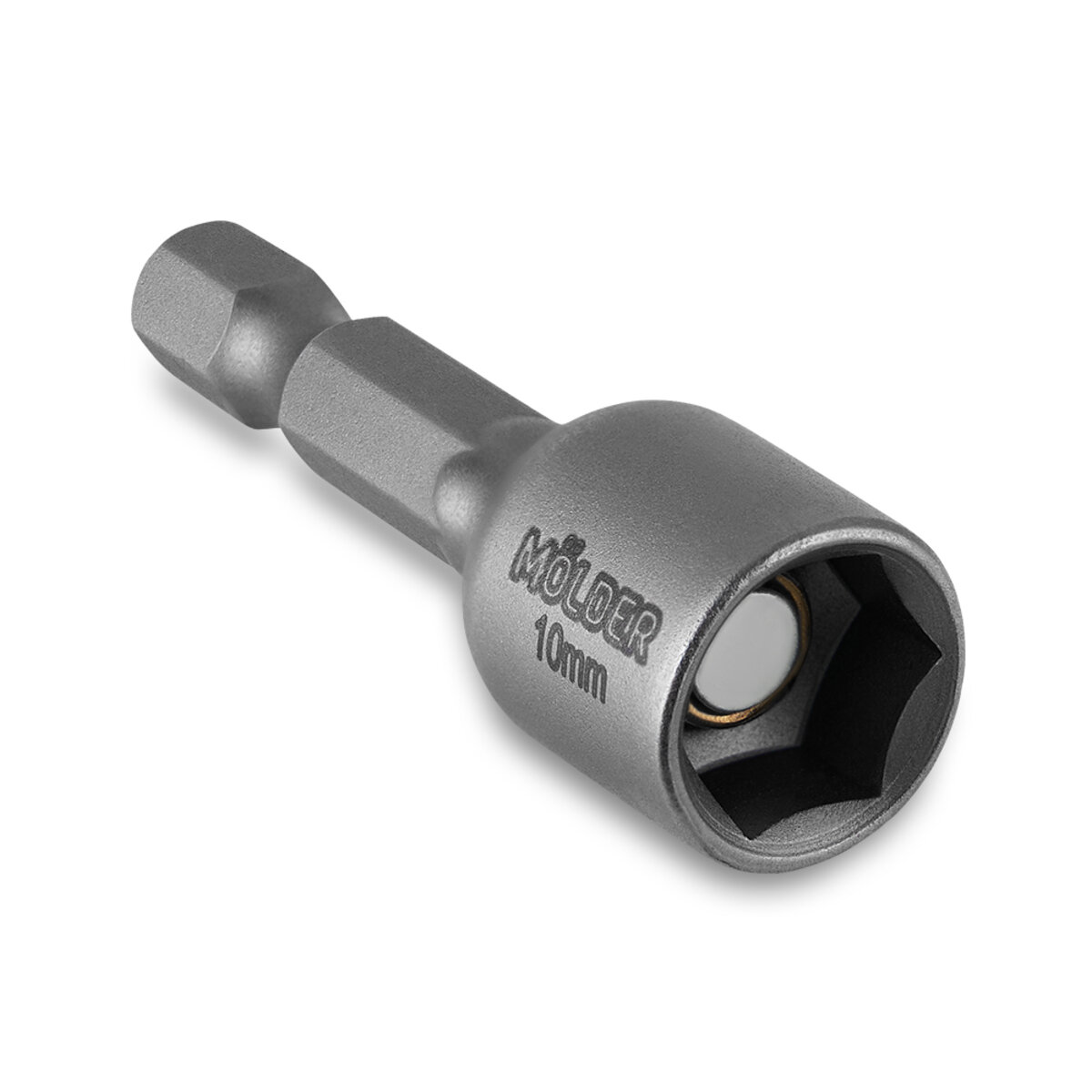 Біта магнітна Molder для покрівельних саморізів H10x45мм 1шт (MT7104501) дивитися фото №2