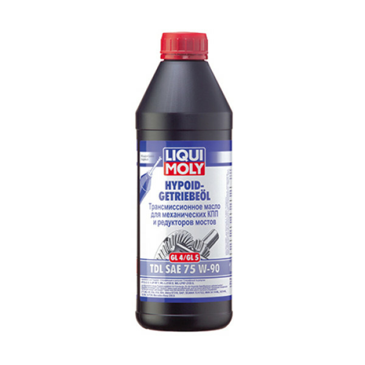 Трансмісійне масло Liqui Moly TDL SAE 75W-90 TS GL4/5 1л (1407) дивитися фото №1