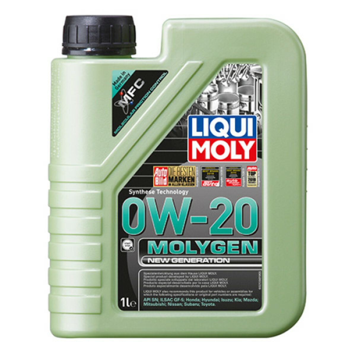 Моторне масло Liqui Moly Molygen New Generation 0W-20 1л (21356) дивитися фото №1