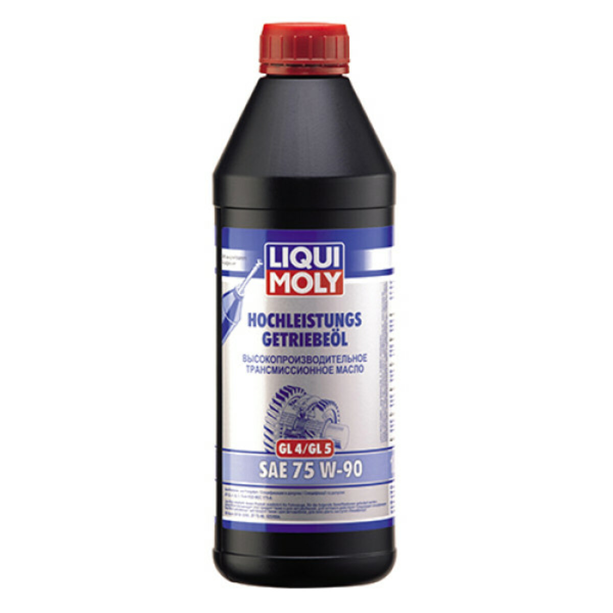 Трансмісійне масло Liqui Moly Hochleistungs-Getriebeoil SAE 75W-90 GL 4+ 1л (4434) дивитися фото №1