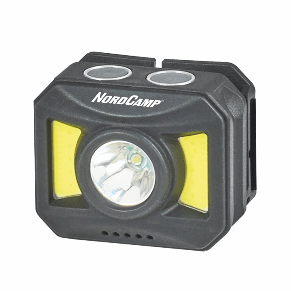 Ліхтар налобний Nord Camp 150+140Lm, 3W+COB, 850mAh, білий/червоний (NC30600) дивитися фото №1