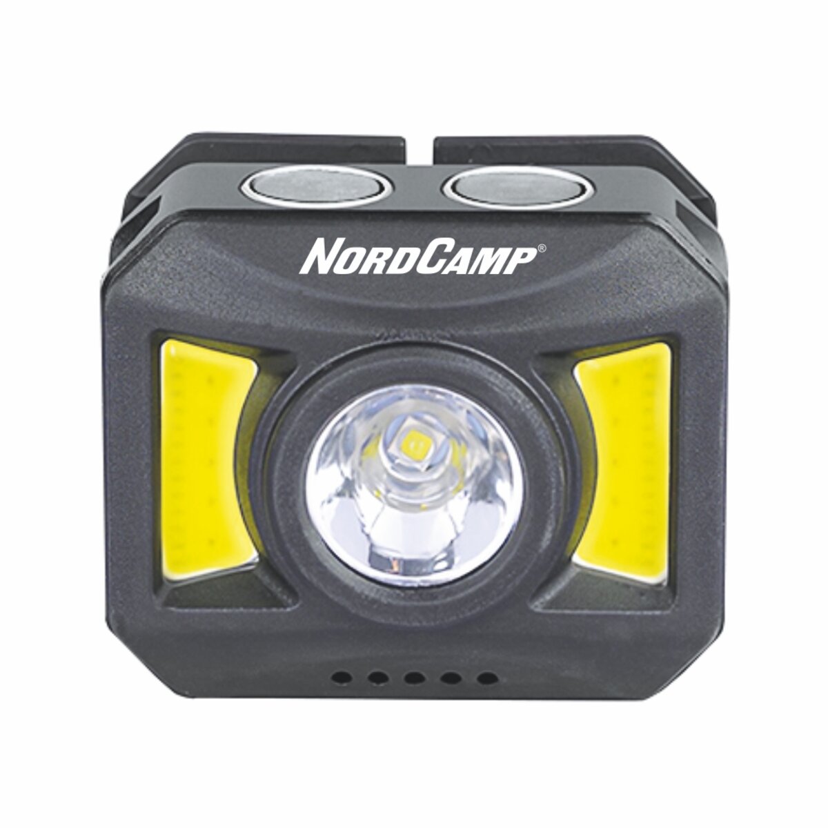 Ліхтар налобний Nord Camp 150+140Lm, 3W+COB, 850mAh, білий/червоний (NC30600) дивитися фото №2