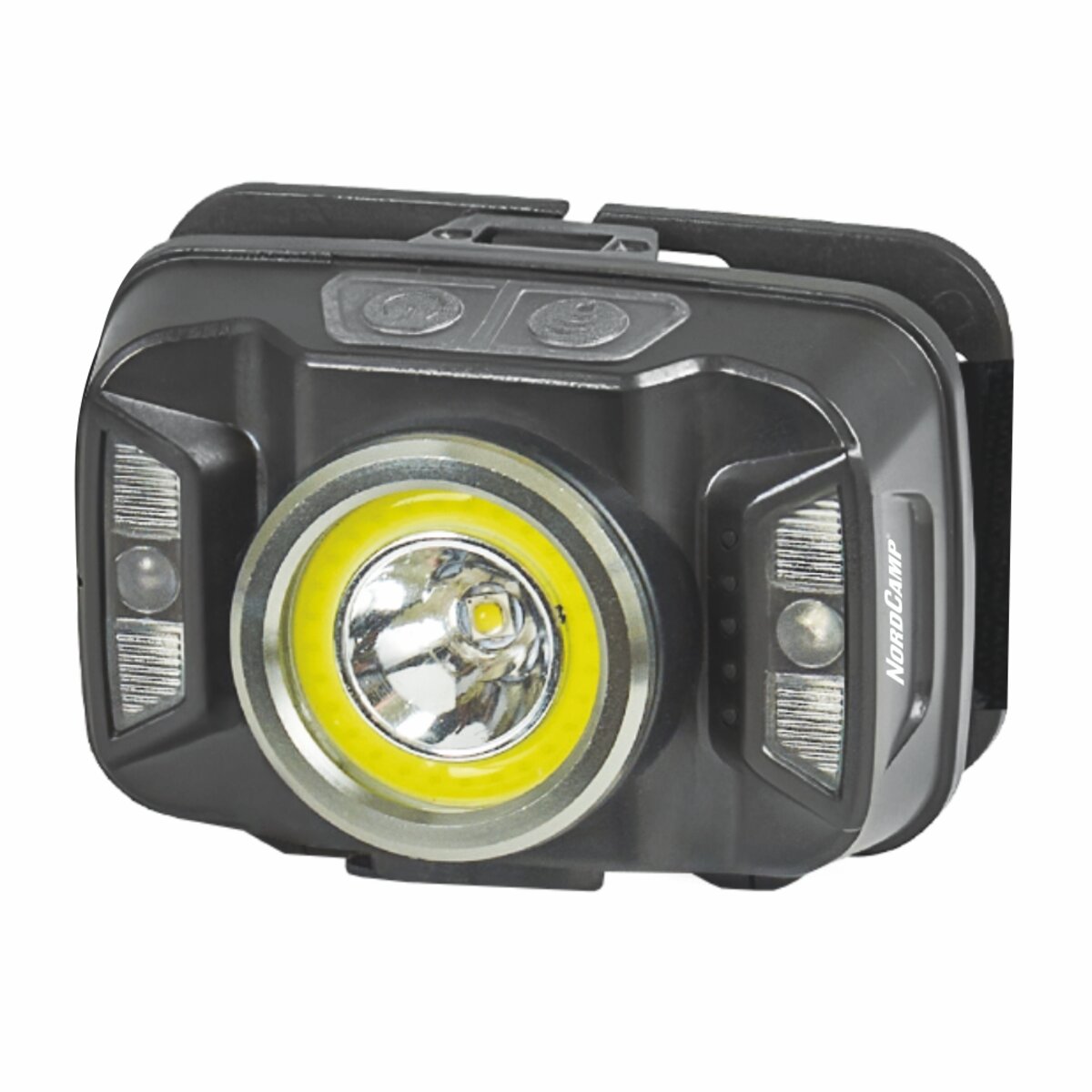 Ліхтар налобний Nord Camp 380Lm, 5W CREE XTE+COB, 1800mAh, з сенсором білий/червоний (NC30810) дивитися фото №1