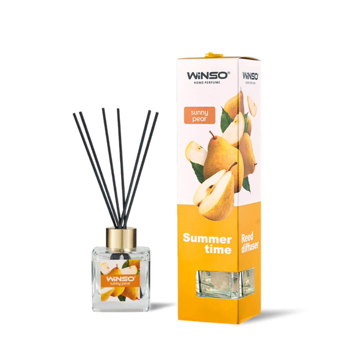 Аромадифузор з паличками Winso Summer Time - Sunny Pear 50мл (990630) дивитися фото №1