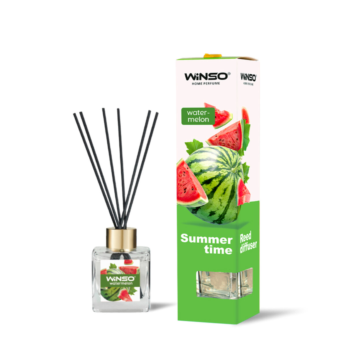 Аромадифузор з паличками Winso Summer Time - Watermelon 50мл (990680) дивитися фото №1