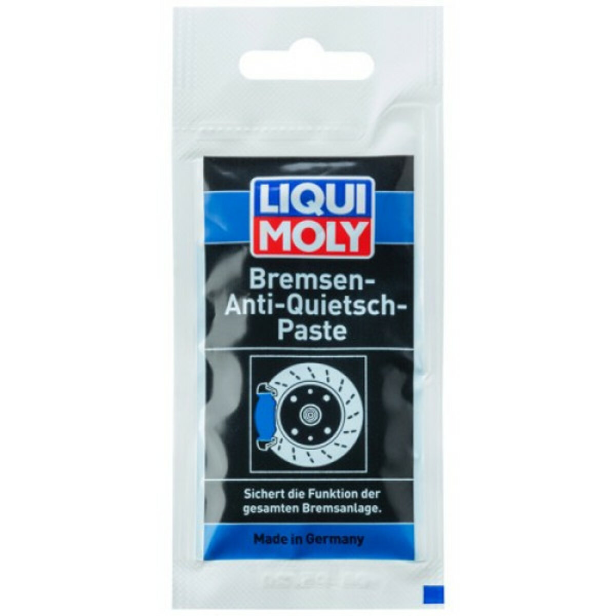 Паста для гальмівної системи Liqui Moly Bremsen-Anti-Quietsch-Paste синя 10мл (3078) дивитися фото №1