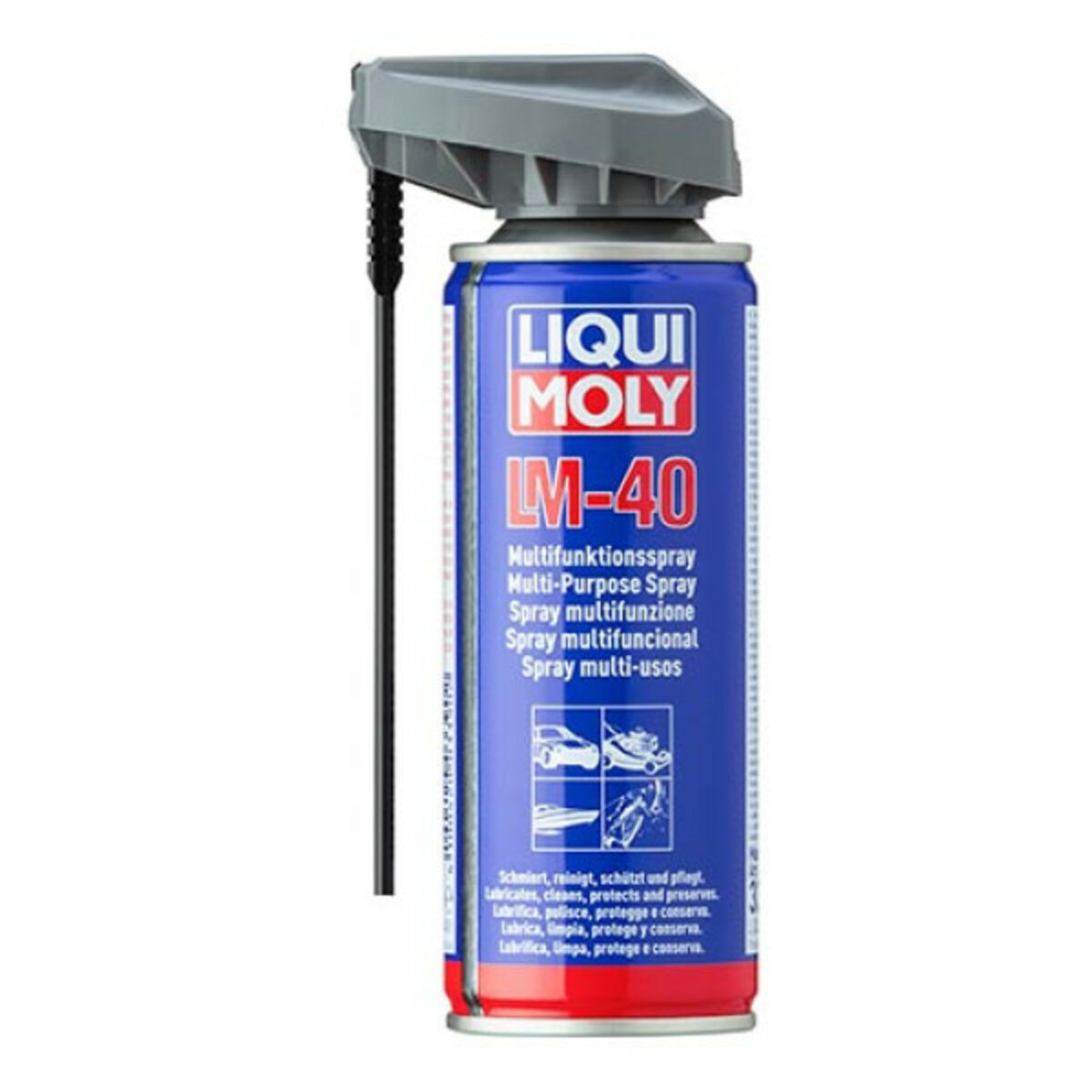 Змазка багатофункціональна Liqui Moly LM 40 Multi-Funktions-Spray 200мл (3390) дивитися фото №1