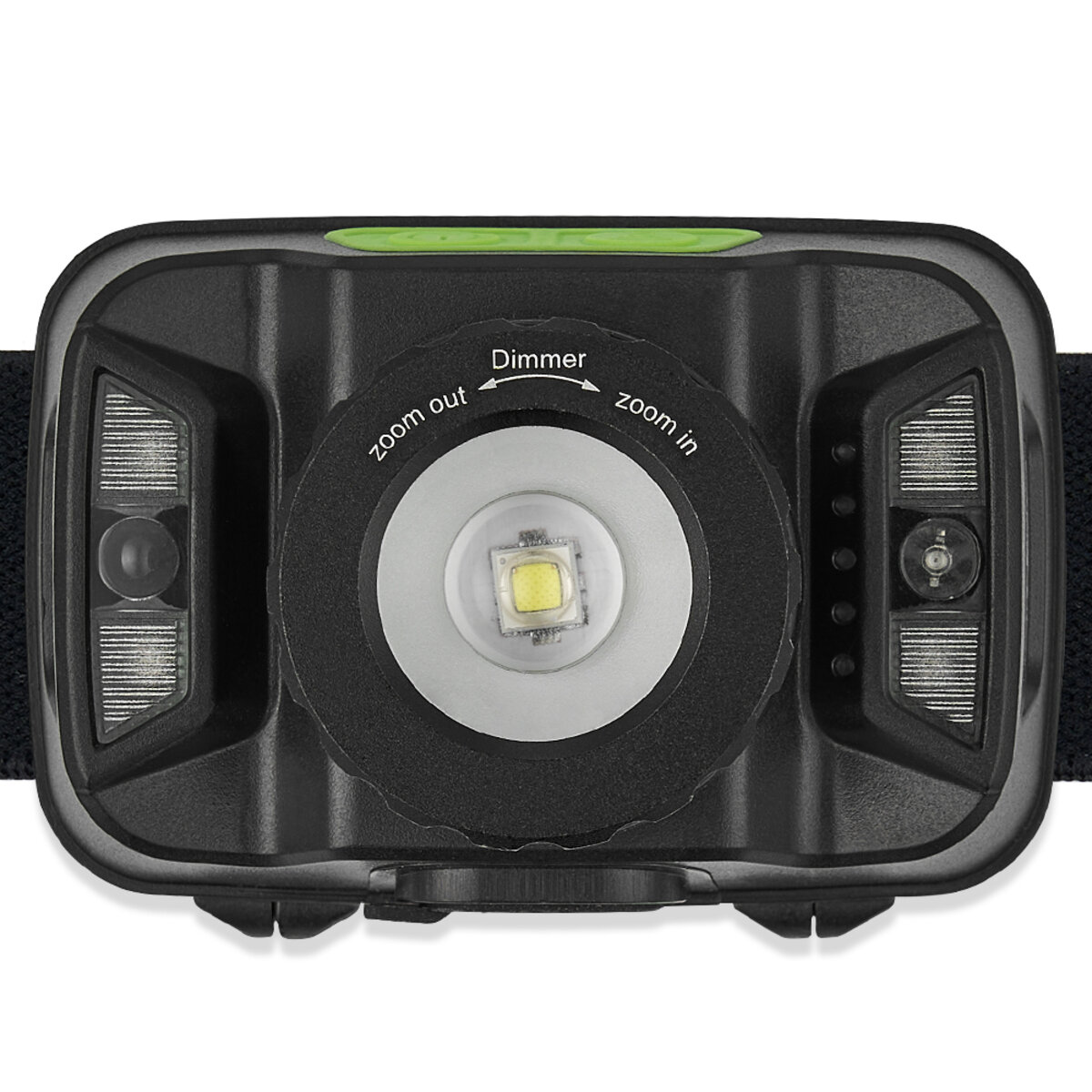 Ліхтар налобний Winso 260Lm, 5W CREE XTE, 1800mAh, Zoom, з сенсором білий/червоний (750700) дивитися фото №2