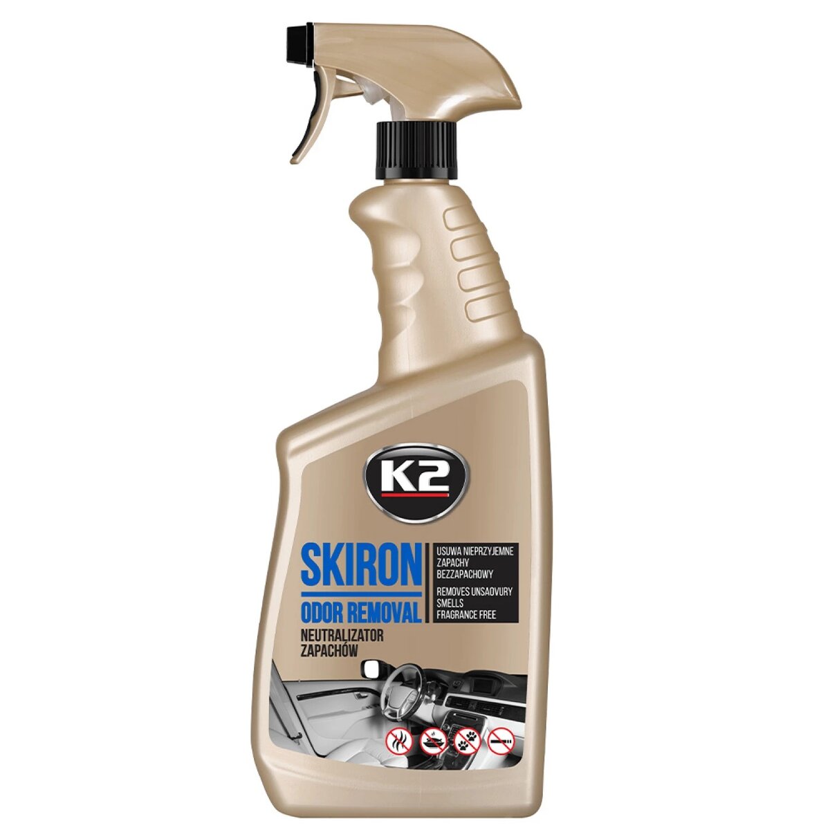 Нейтралізатор запаху та освіжувач повітря з розпилювачем K2 Skiron 770 мл (V027) дивитися фото №1