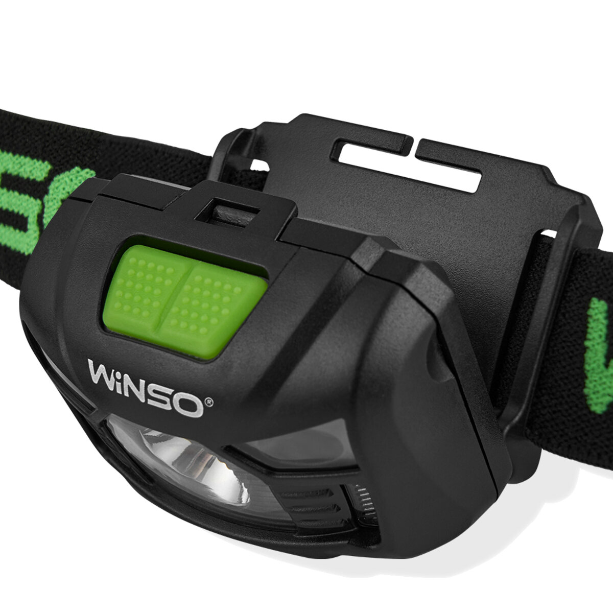 Ліхтар налобний Winso 100Lm, 3W LED, 3xAAA, з сенсором білий/червоний (750200) дивитися фото №4