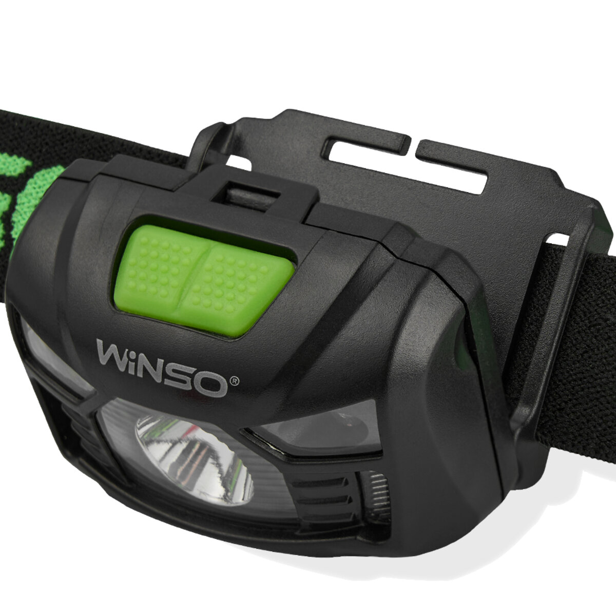 Ліхтар налобний Winso 150Lm, 3W LED, 1200mAh з сенсором білий/червоний (750220) дивитися фото №4