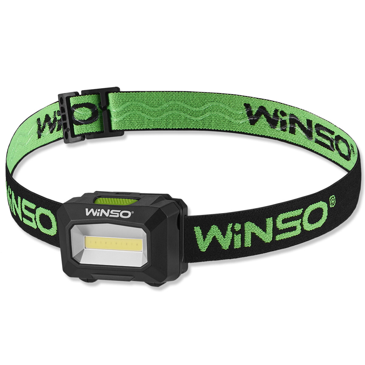 Ліхтар налобний Winso 100Lm, 3W COB, 3xAAA, білий/червоний (750100) дивитися фото №1