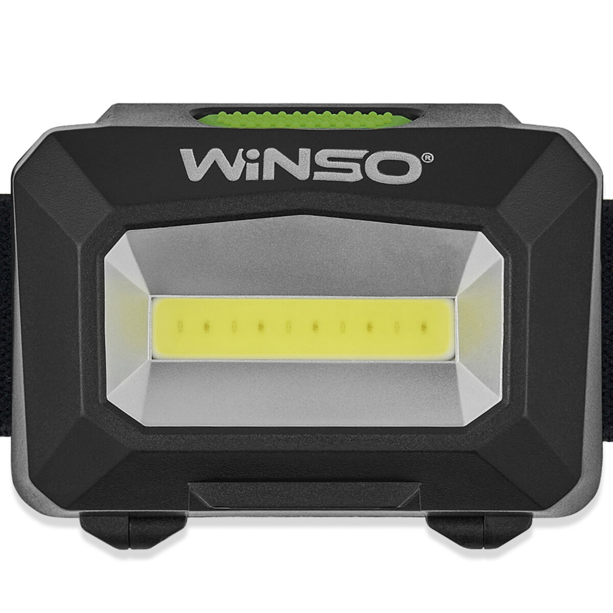 Ліхтар налобний Winso 100Lm, 3W COB, 3xAAA, білий/червоний (750100) дивитися фото №2