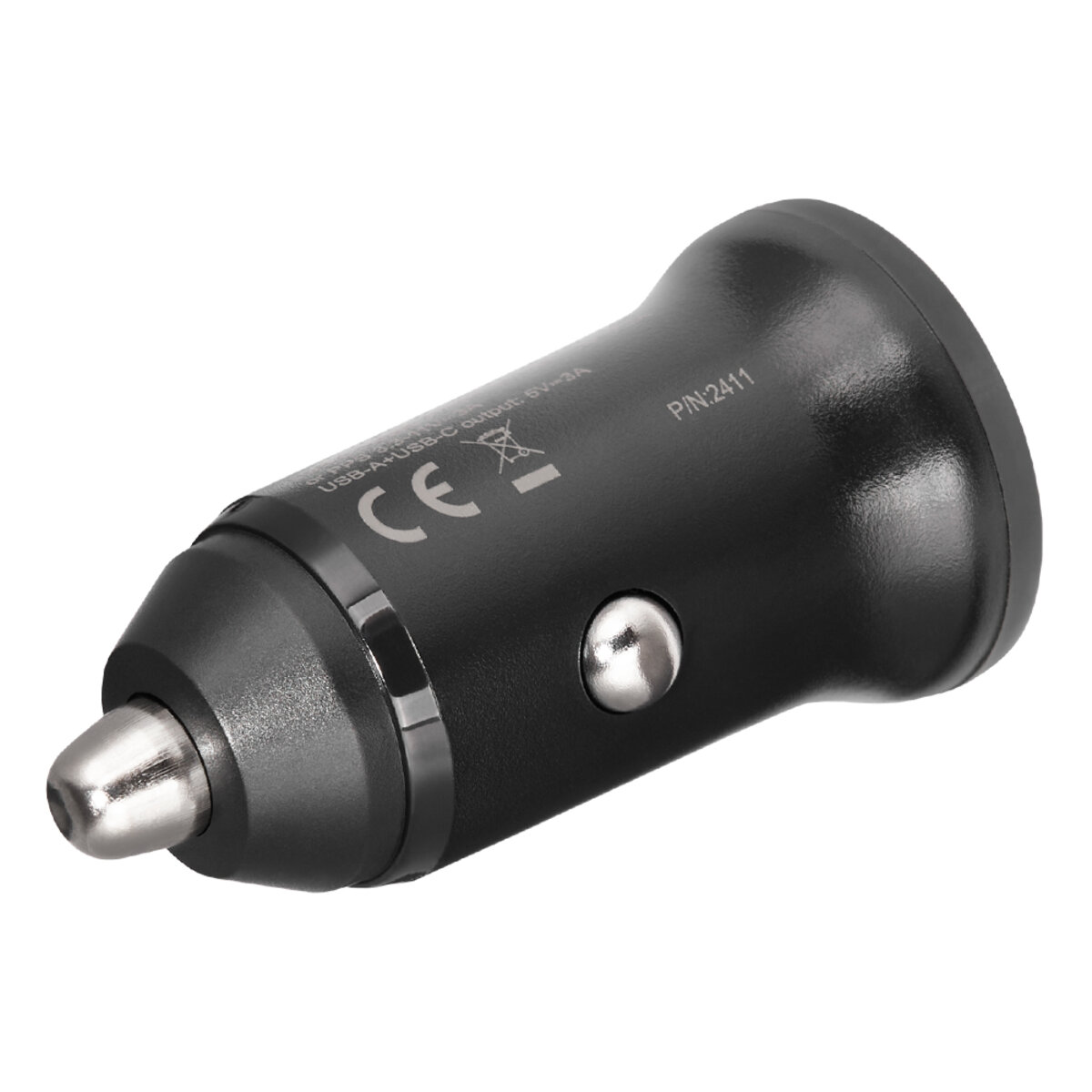 Автомобільний зарядний пристрій Winso PRO 30W 1xUSB-C+1xUSB-A black (223030) дивитися фото №4