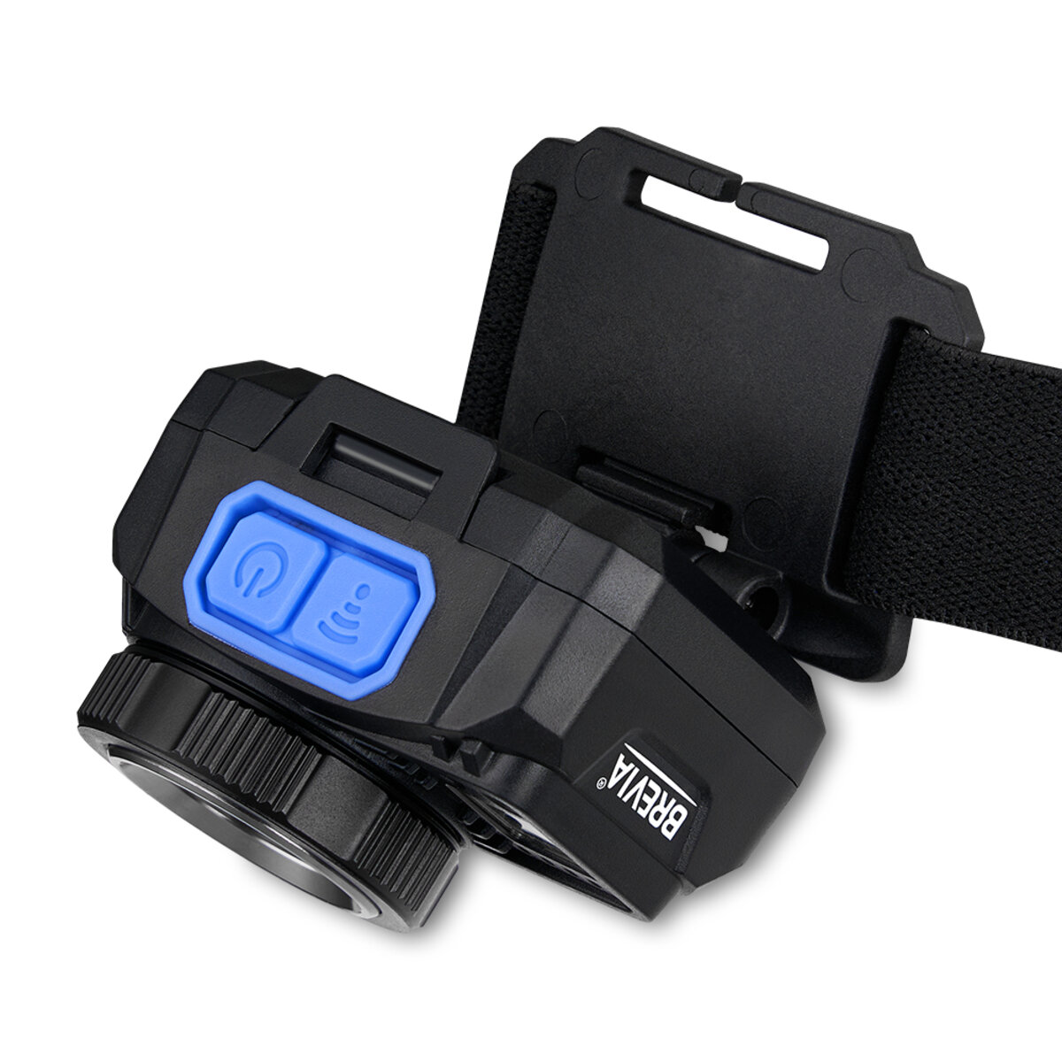 Ліхтар налобний Brevia 500Lm, 3W CREE XPG+COB, 1200mAh/3xAAA, Zoom, з сенсором білий/червоний (14400ERBX1) дивитися фото №4