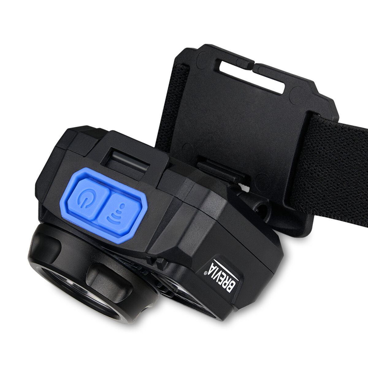 Ліхтар налобний Brevia 500Lm, 3W CREE XPG+COB, 1200mAh/3xAAA, з сенсором білий/червоний (14350ERBX1) дивитися фото №4