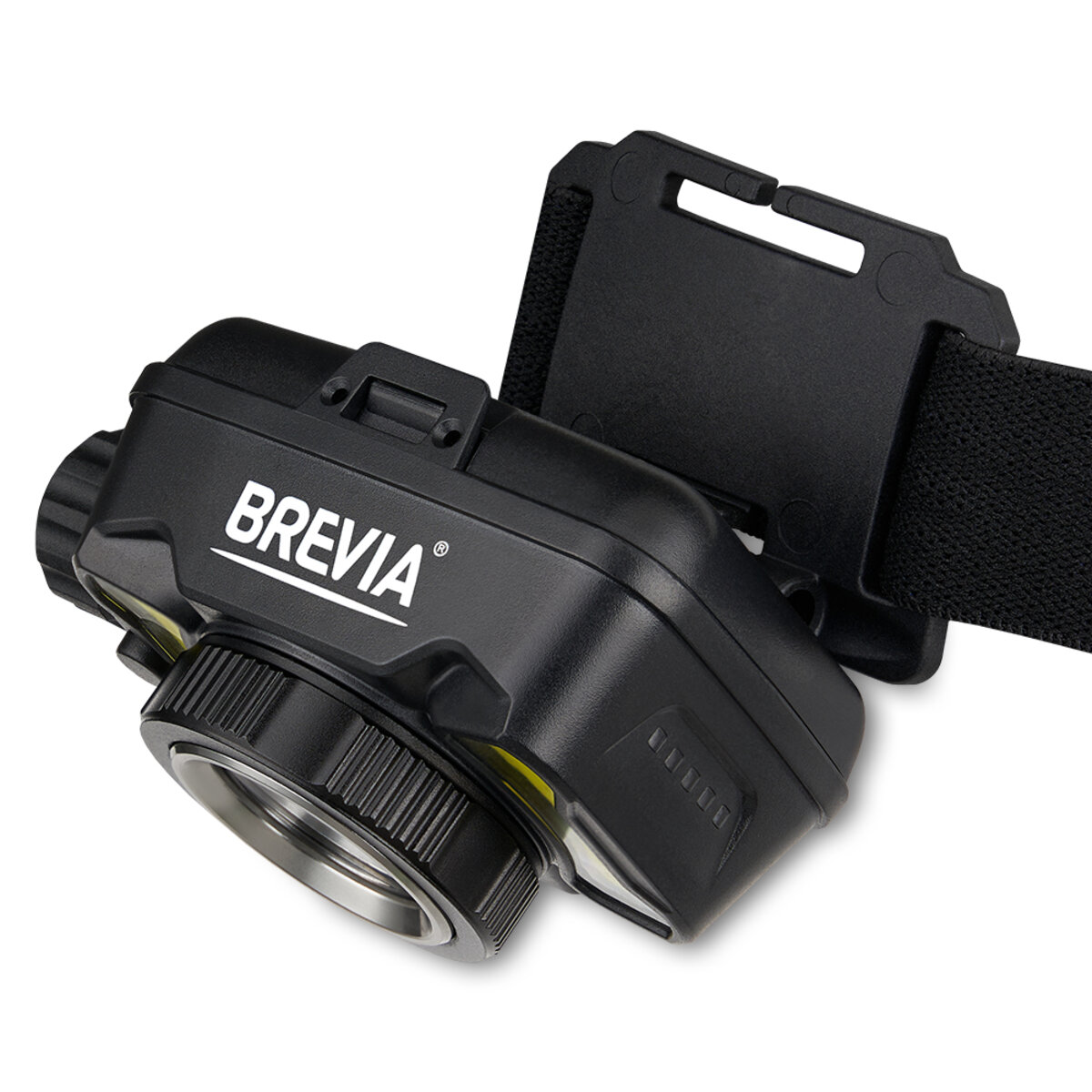 Ліхтар налобний Brevia 550Lm, 3W CREE XPG+COB, 1200mAh/3xAAA, Zoom, з сенсором білий/червоний (14500ERBX1) дивитися фото №4