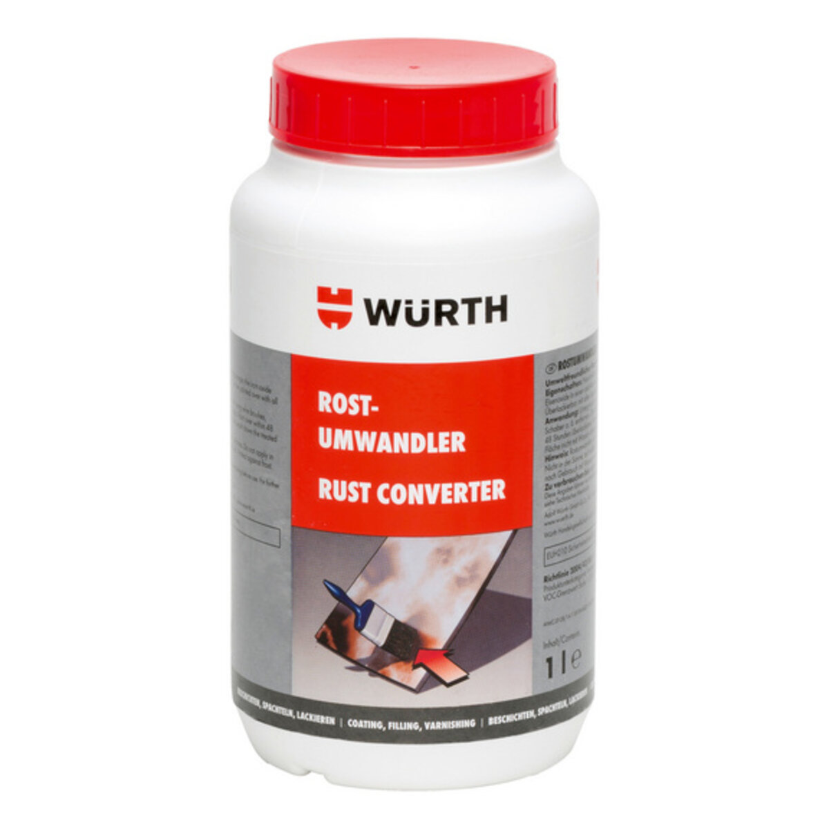 Розчинник іржі Wurth 1л (893110) дивитися фото №1