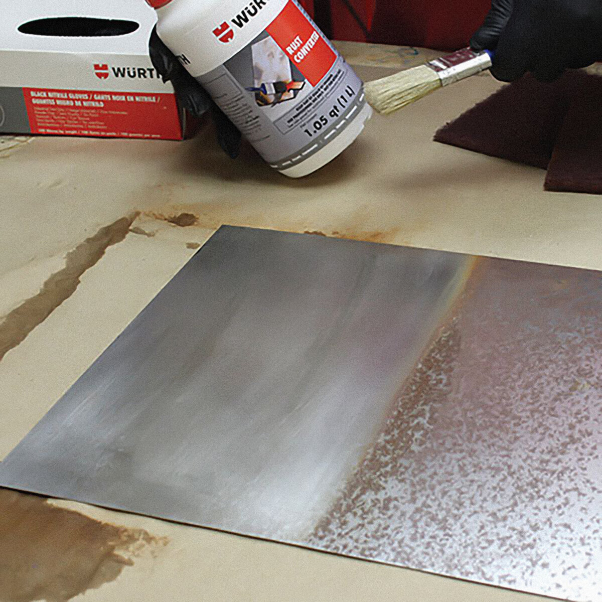 Розчинник іржі Wurth 1л (893110) дивитися фото №3