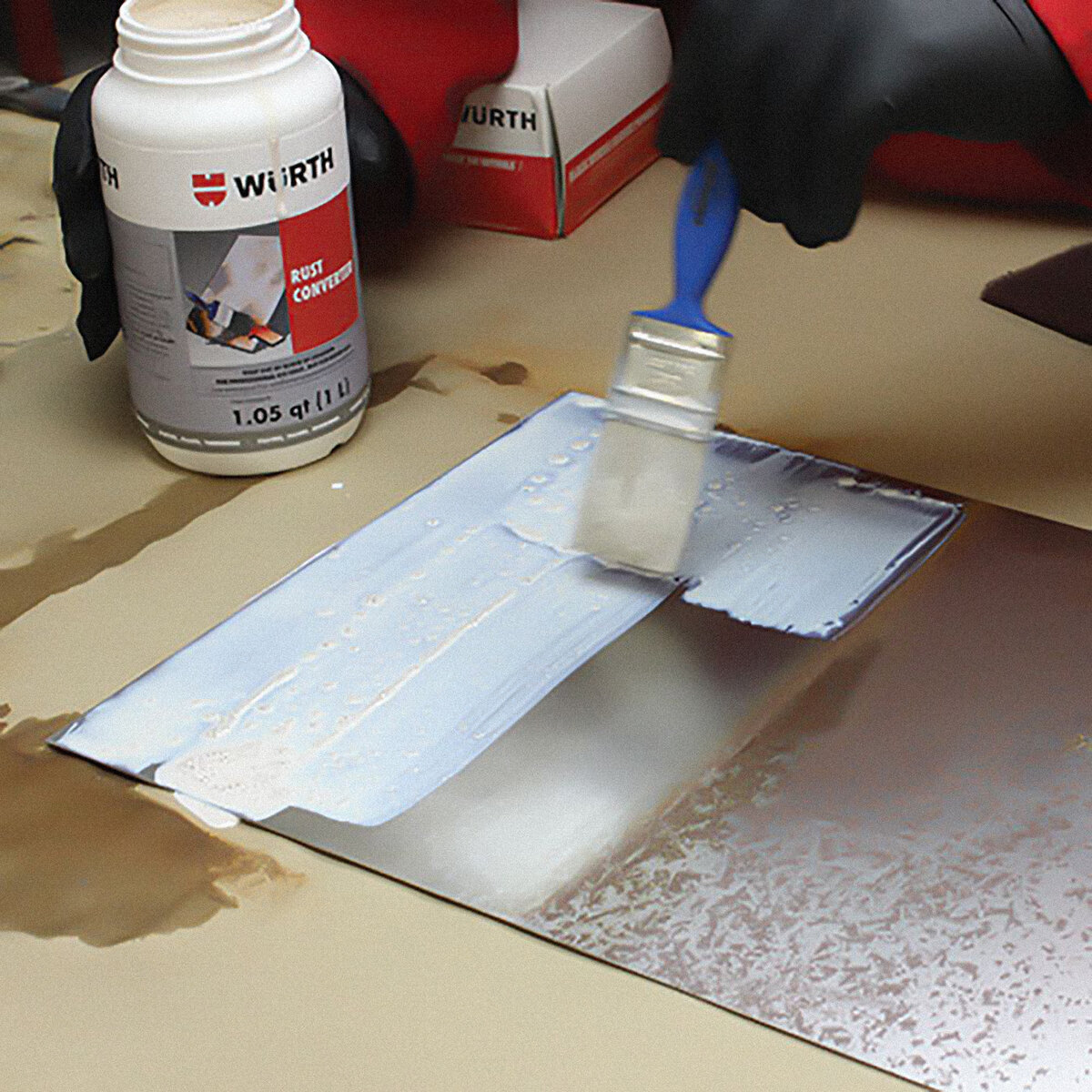 Розчинник іржі Wurth 1л (893110) дивитися фото №2