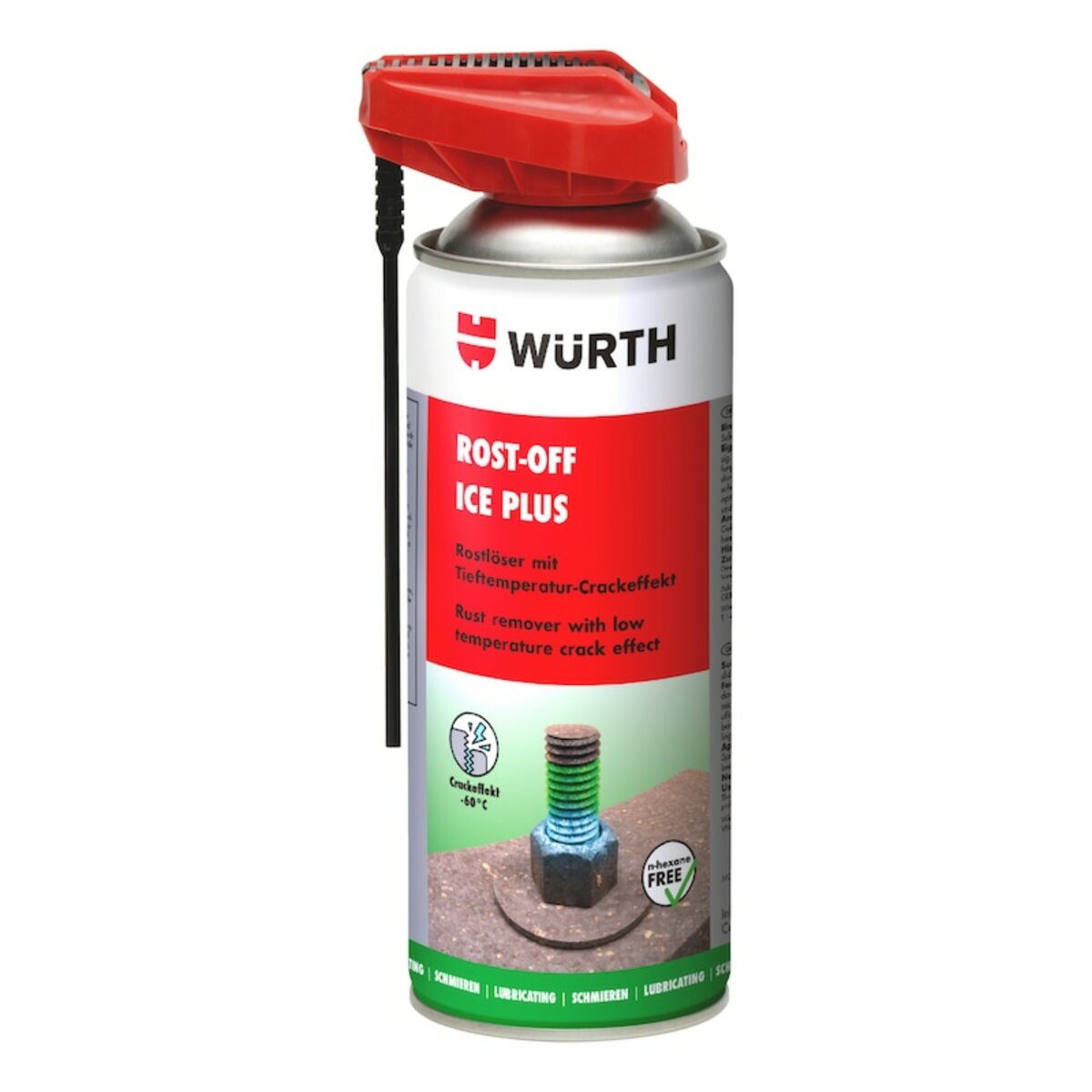 Розчинник іржі Wurth Rost Off Ice Plus 400мл (893241060) дивитися фото №1