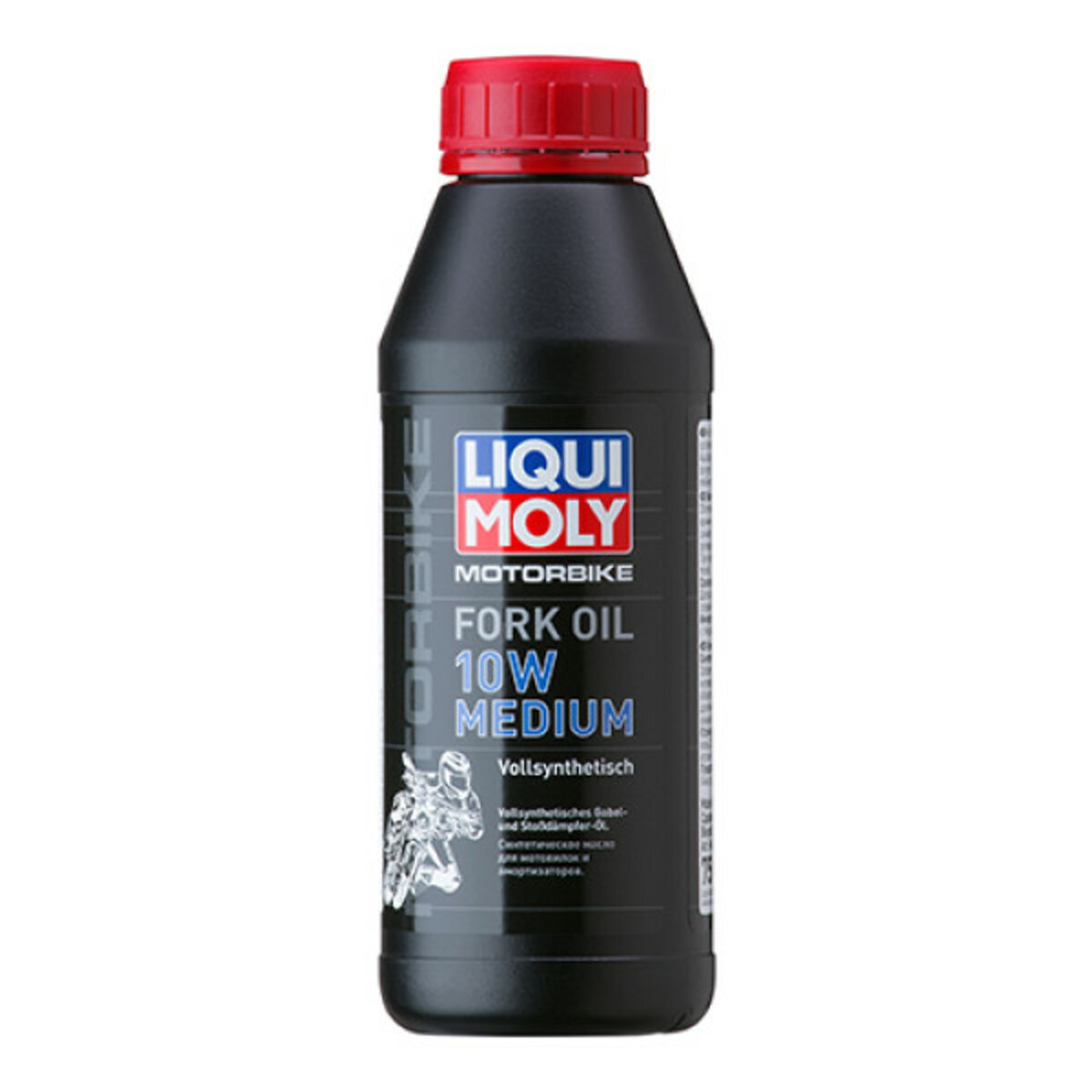 Олива для мотовилок та амортизаторів Liqui Moly Motorbike Fork Oil 10W Medium 500мл (1506) дивитися фото №1