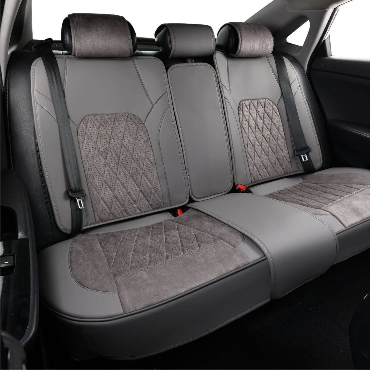 Комплект, 3D чохли для сидінь Beltex Malibu, grey (BX89200) дивитися фото №5