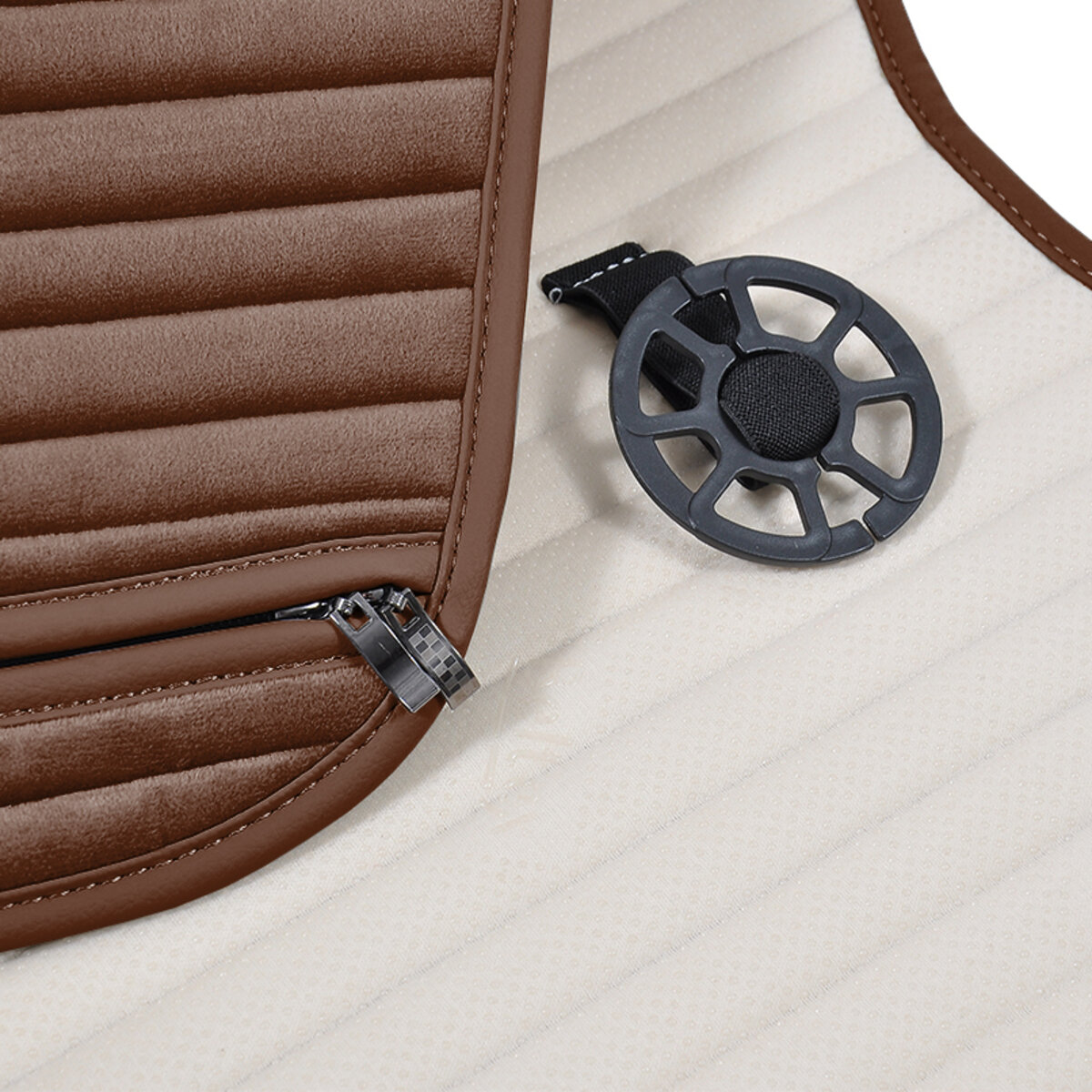 Комплект преміум накидок для сидінь Beltex Barcelona, coffee (BX83300) дивитися фото №4