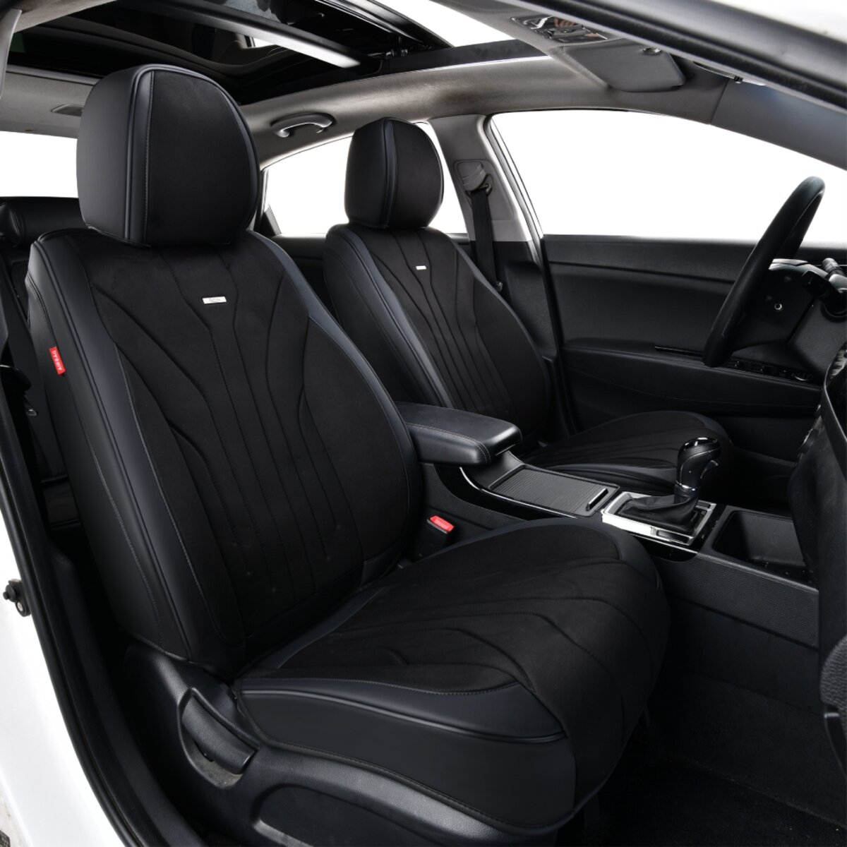 Комплект, 5D чохли для сидінь Beltex Sierra, black (BX90100) дивитися фото №3