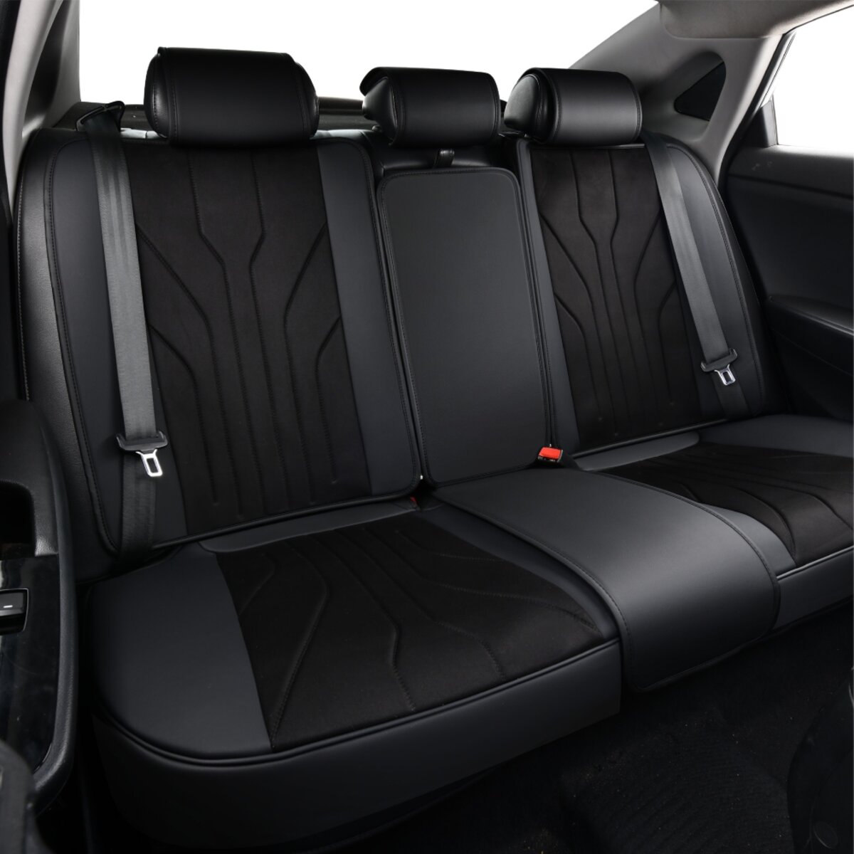 Комплект, 5D чохли для сидінь Beltex Sierra, black (BX90100) дивитися фото №5