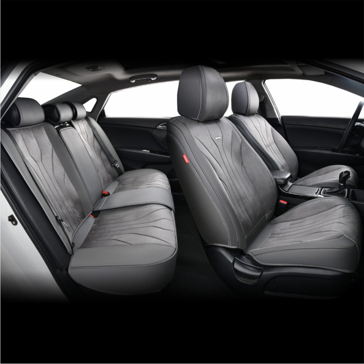 Комплект, 5D чохли для сидінь Beltex Sierra, grey (BX90200) дивитися фото №2