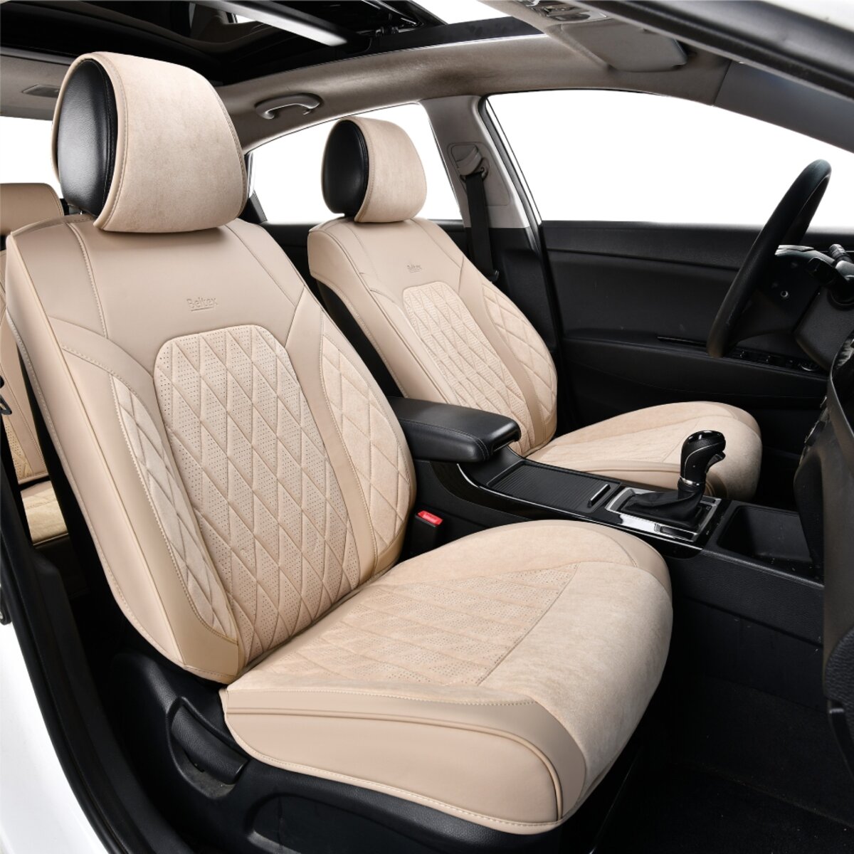 Комплект, 3D чохли для сидінь Beltex Malibu, beige (BX89500) дивитися фото №3