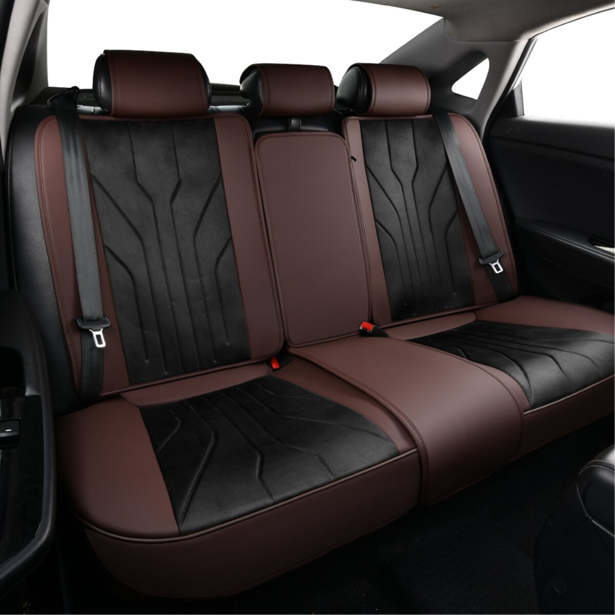 Комплект, 5D чохли для сидінь Beltex Sierra, black-brown (BX90700) дивитися фото №5