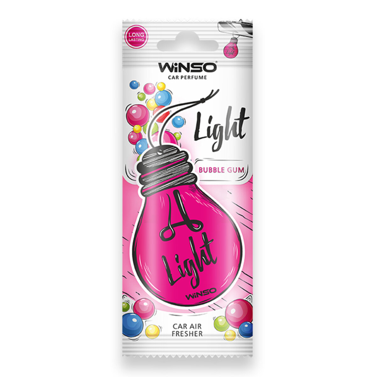 Ароматизатор повітря Winso Light - Bubble Gum (991050) дивитися фото №1