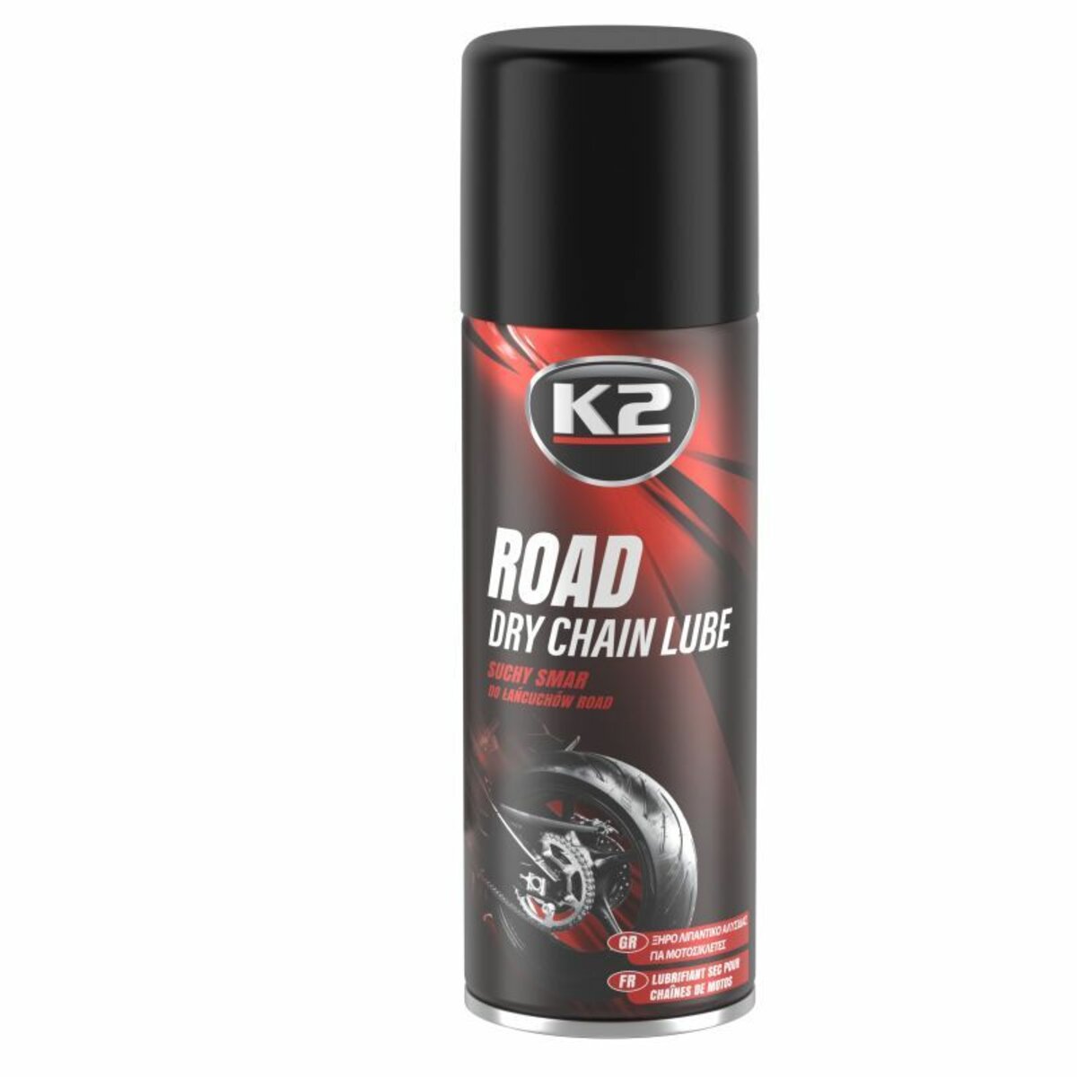 Змазка для ланцюгів K2 Road Dry Chain Lube суха 400мл (W143) дивитися фото №1