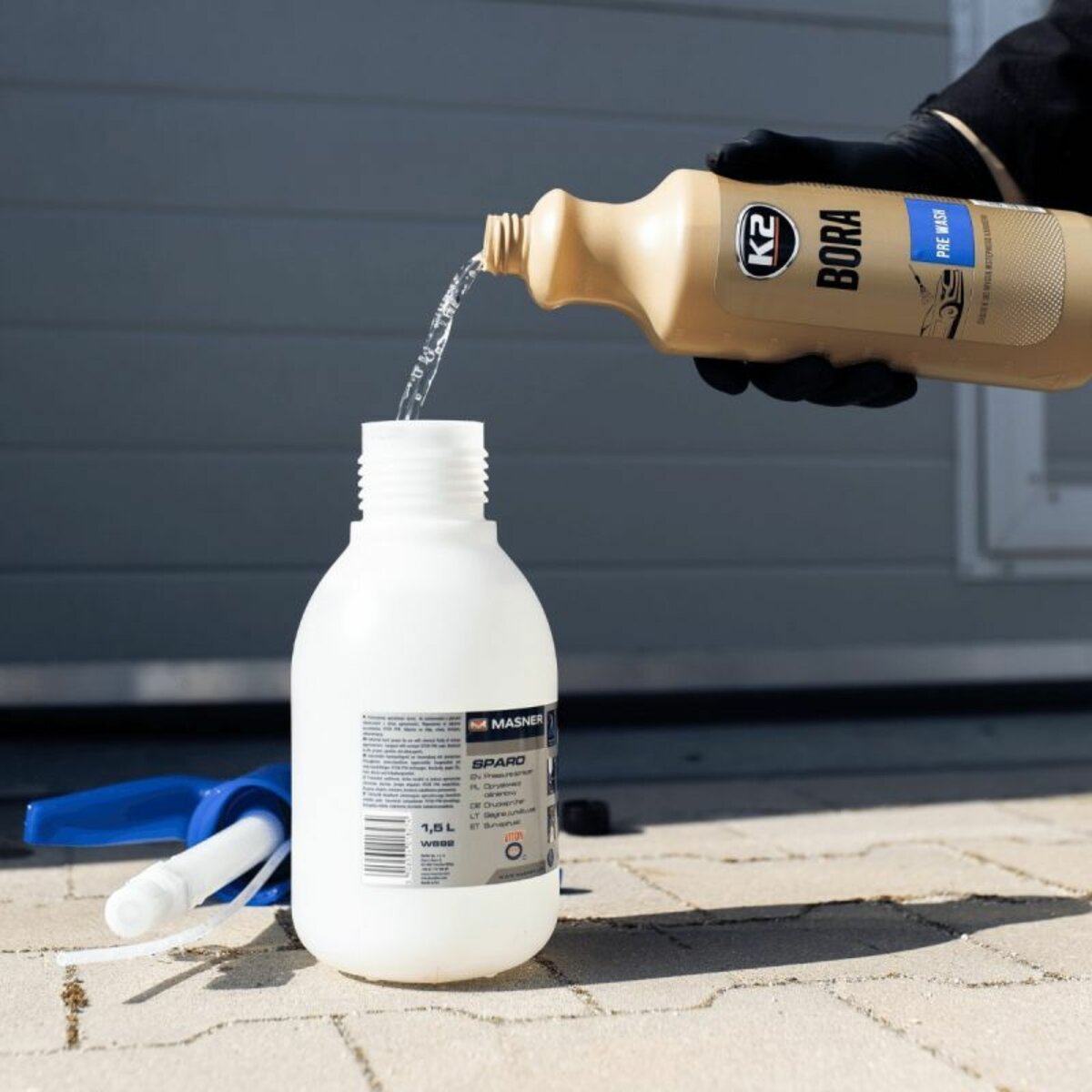 Професійний миючий засіб K2 Bora Pro (спеціалізована рідина для автомийок) концентрат 1л (M803) дивитися фото №2