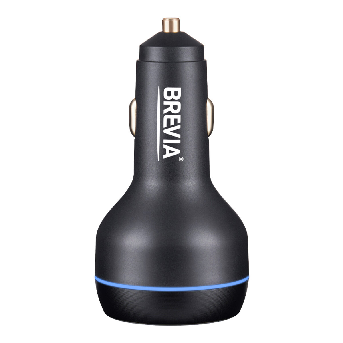 Автомобільний зарядний пристрій Brevia ePower TriPower PRO 130W 2xUSB-C+1xUSB-A (46130DCUB) дивитися фото №3