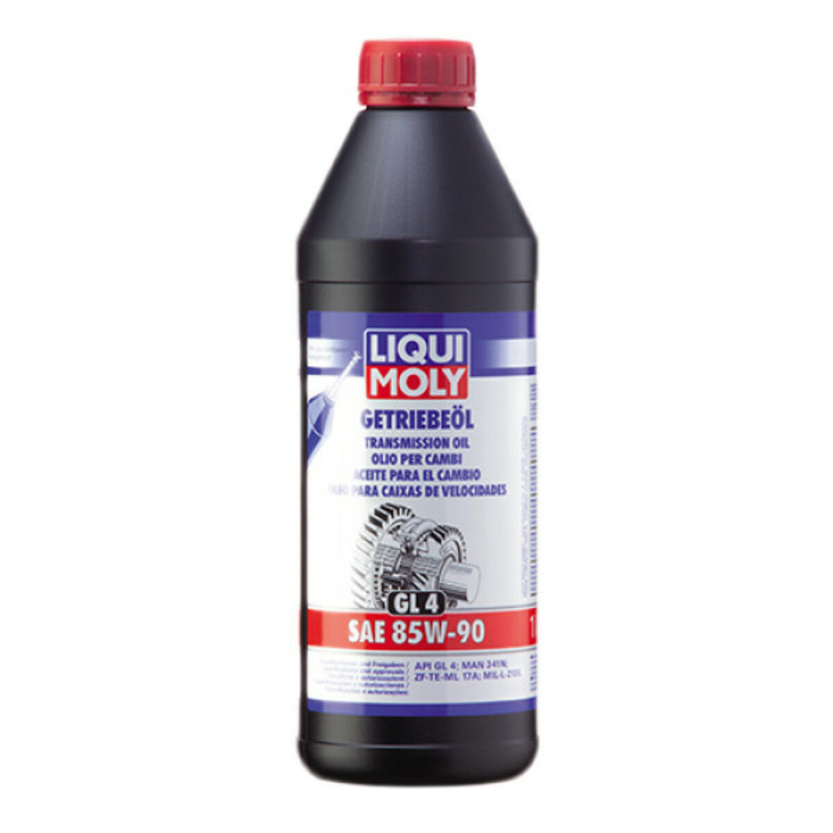Трансмісійне масло Liqui Moly Getriebeoil 85W-90 GL4 1л (1030) дивитися фото №1