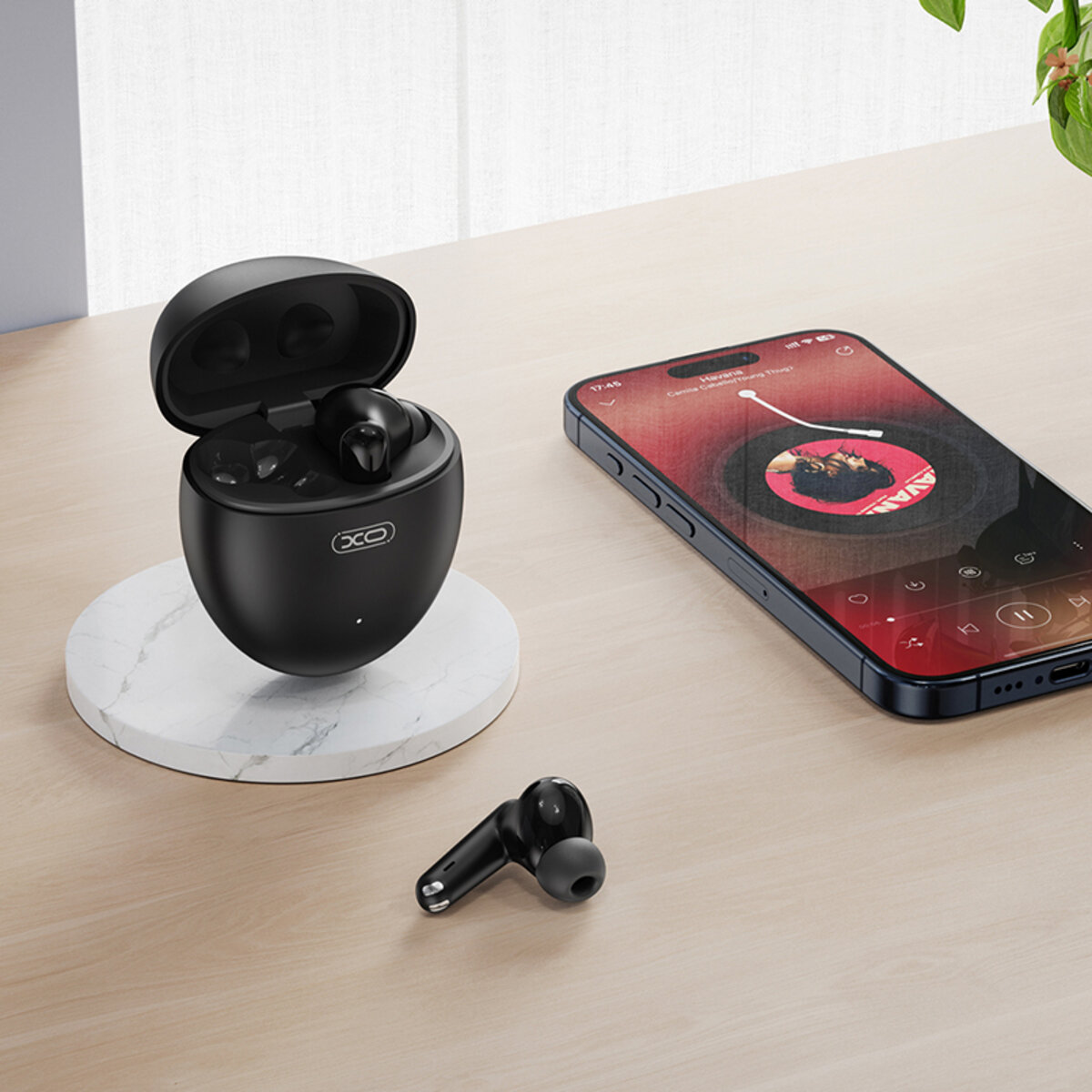 Бездротові навушники XO TWS G26 Shengdan ANC чорні (XO-G26) дивитися фото №4