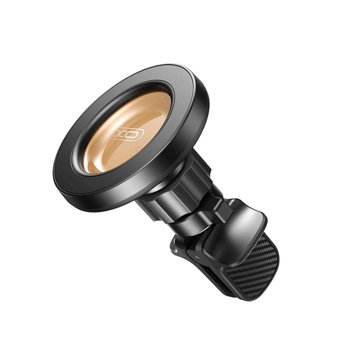 Тримач телефону автомобільний XO 129 MagSafe Specific Transparent Magnetic Suction Air Outlet Bracke чорний (XO-C129) дивитися фото №1