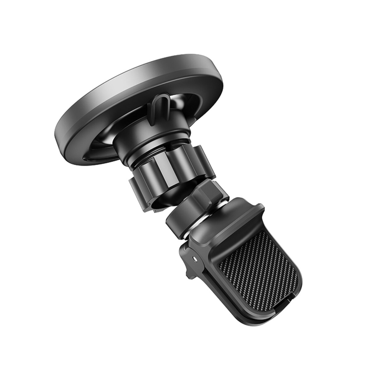 Тримач телефону автомобільний XO 129 MagSafe Specific Transparent Magnetic Suction Air Outlet Bracke чорний (XO-C129) дивитися фото №3