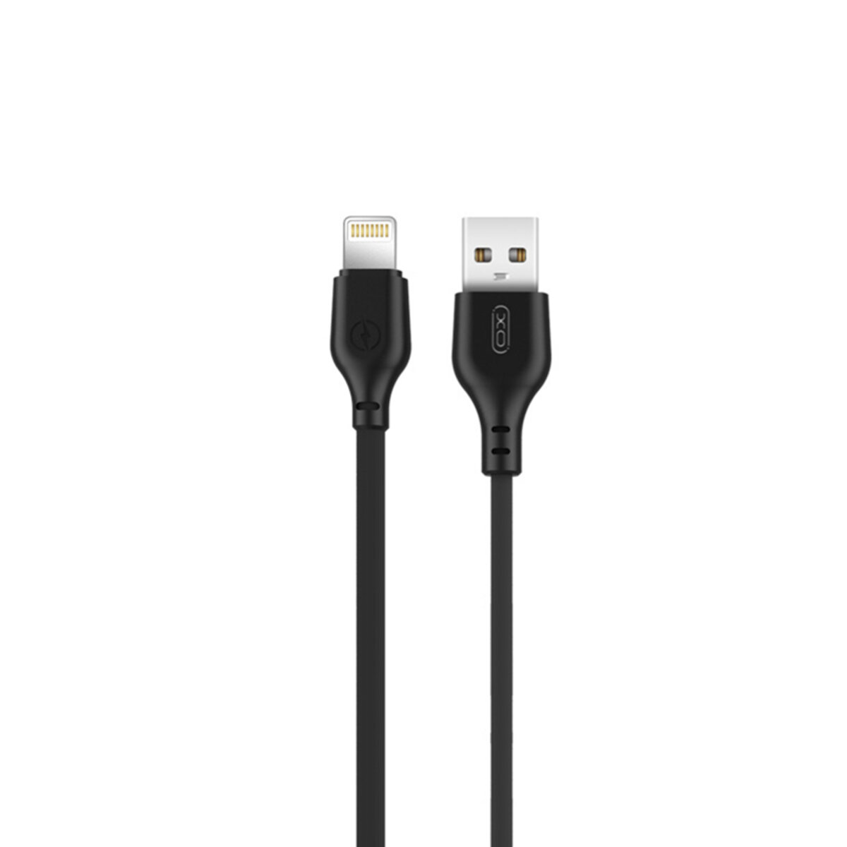 Кабель XO USB to Lightning 2,1А 1м чорний (XO-NB103A-Black) дивитися фото №1