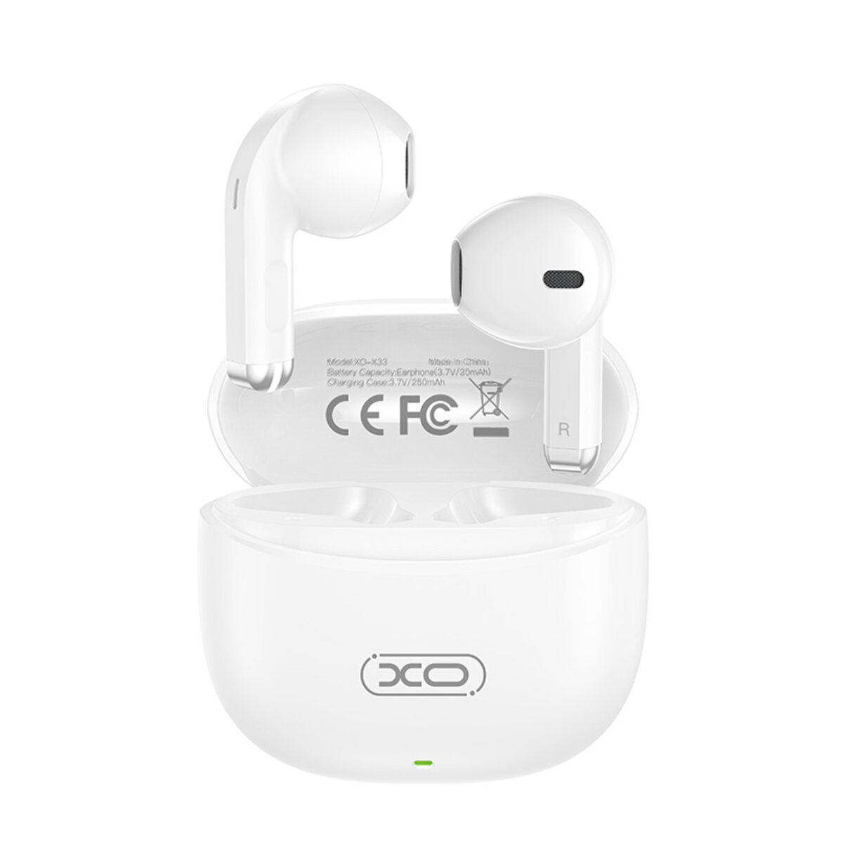 Бездротові навушники XO TWS X33 Yu Jing білі (XO-X33_white) дивитися фото №1