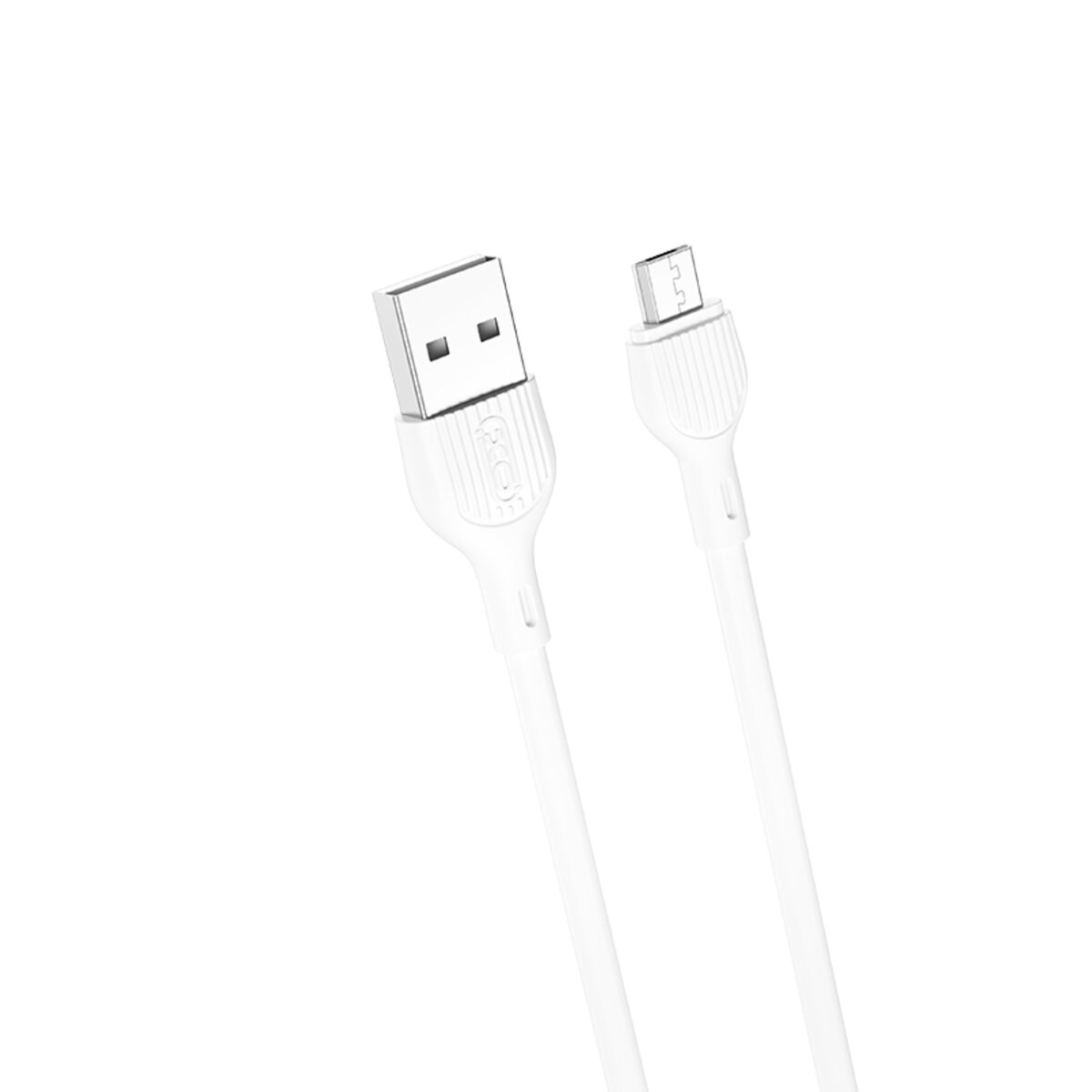 Кабель XO USB to Micro USB 2,1А 2м білий (XO-NB200M-White) дивитися фото №1