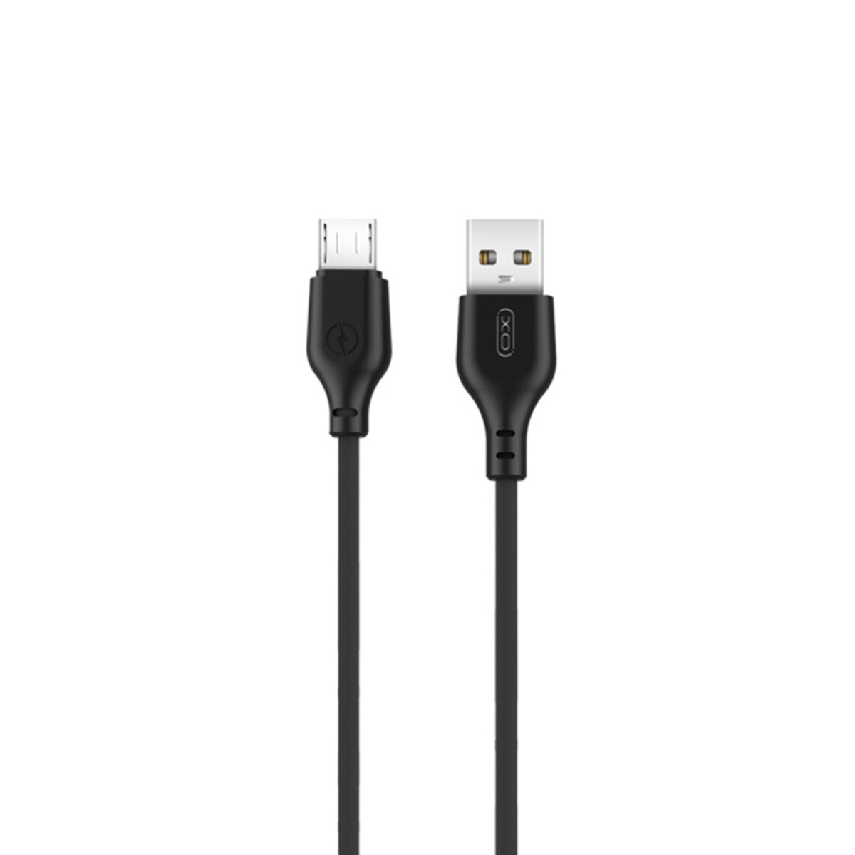 Кабель XO USB to Micro USB 2,1А 1м чорний (XO-NB103M-Black) дивитися фото №1
