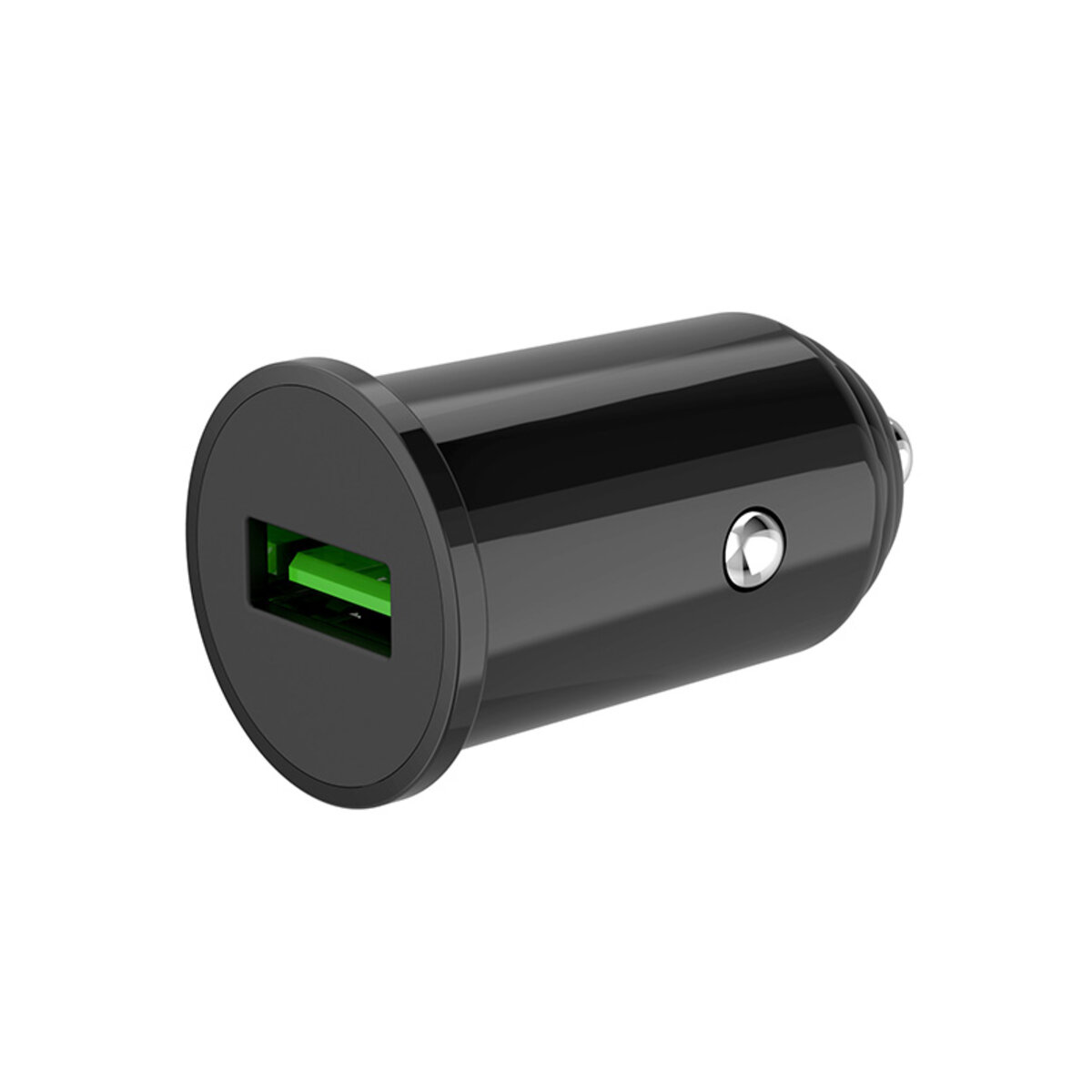 Автомобільний зарядний пристрій XO CC35 QC3.0 18W чорний (XO-CC35) дивитися фото №2