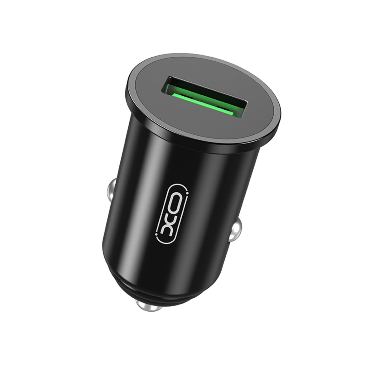 Автомобільний зарядний пристрій XO CC35 QC3.0 18W чорний (XO-CC35) дивитися фото №1